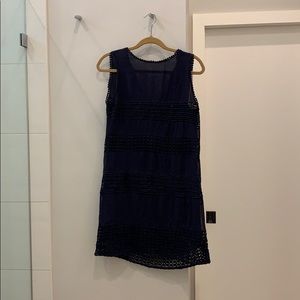 Navy blue dress